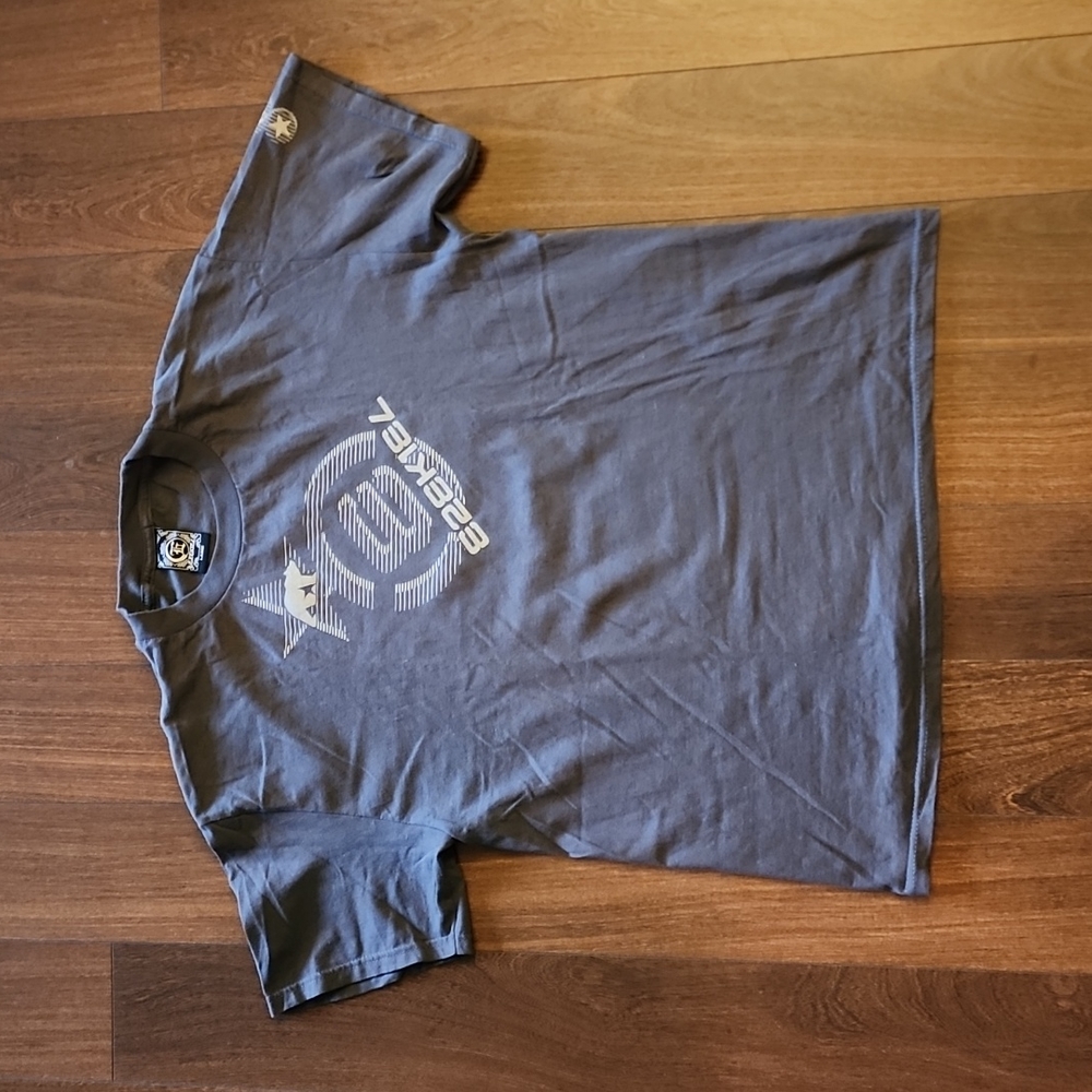 Ezekiel men's tee. Gray. Size L